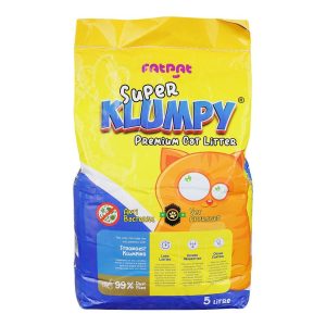 "FatRat Super Klumpy Premium Cat Litter – Antibacterial, Odor Control, and Strongest Clumping Formula (5L)"
