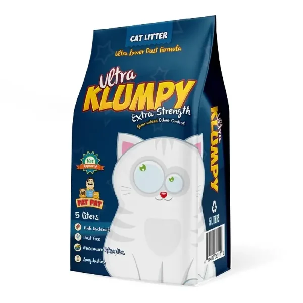 FatRat Ultra Klumpy Extra Strength Premium Cat Litter – Maximum Absorption & Odor Control (5L)"