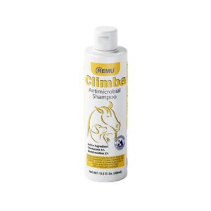 Remu Climba Antimicrobial Shampoo (400ml) – Medicated Pet Shampoo with Climbazole & Chlorhexidine for Bacterial & Fungal Infections