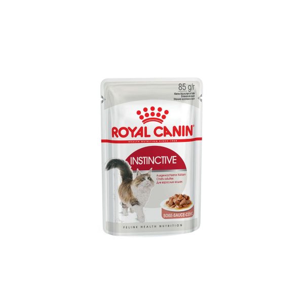 "Royal Canin Instinctive Gravy – Premium Wet Cat Food in Gravy for Adult Cats"
